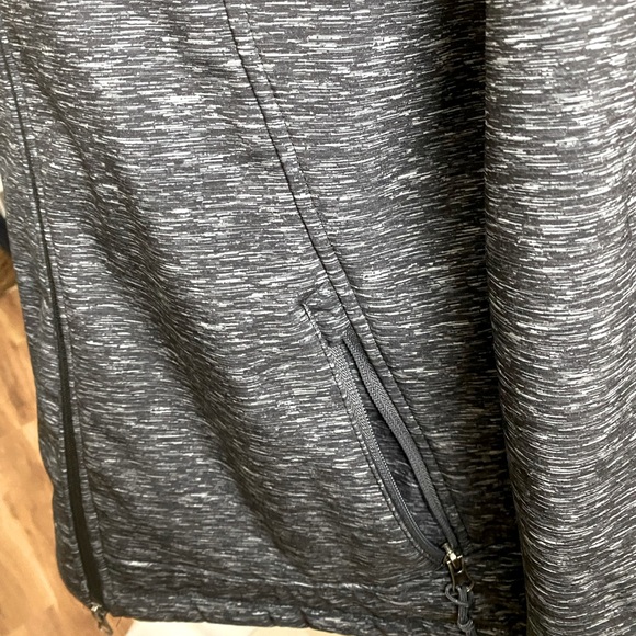 Free Country Fleece  Lined Soft Shell Black Hooded Jacket XL - Picture 2 of 8